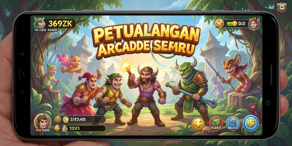 Tampilan gameplay seru dari 369ZK yang penuh aksi dan tantangan.