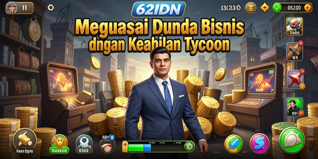 Screenshot 62IDN yang menunjukkan gameplay Tycoon yang menarik.