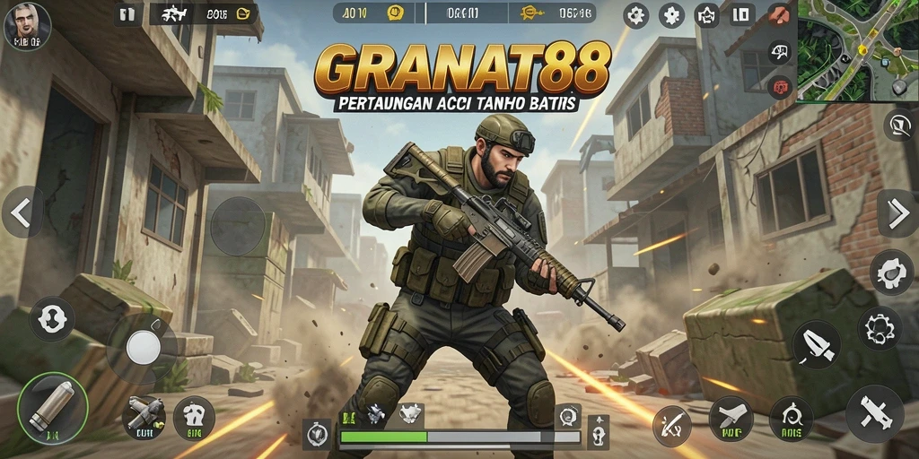 Tampilan gameplay intense dari GRANAT88 dengan aksi yang memukau.
