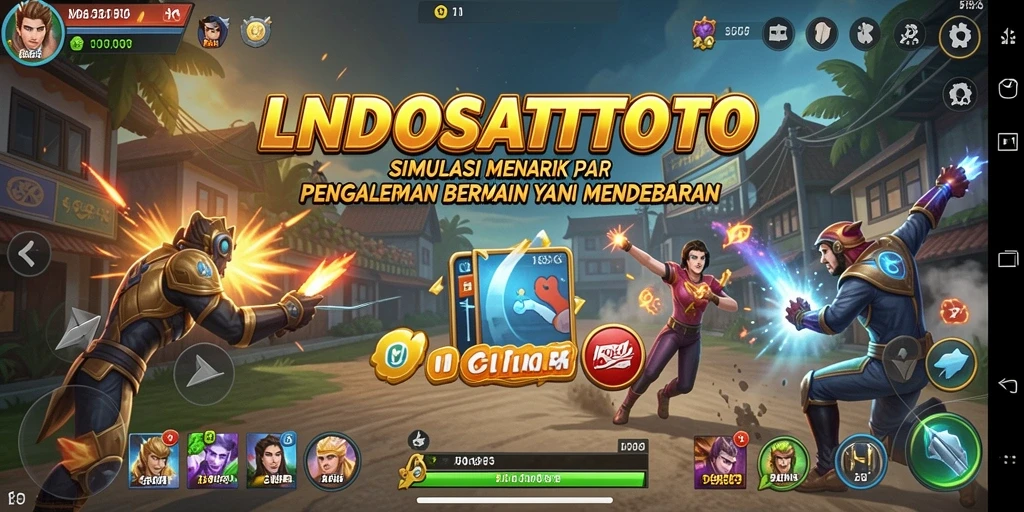 Menampilkan gameplay LNDOSATTOTO dengan visual yang memukau dan interaksi karakter.