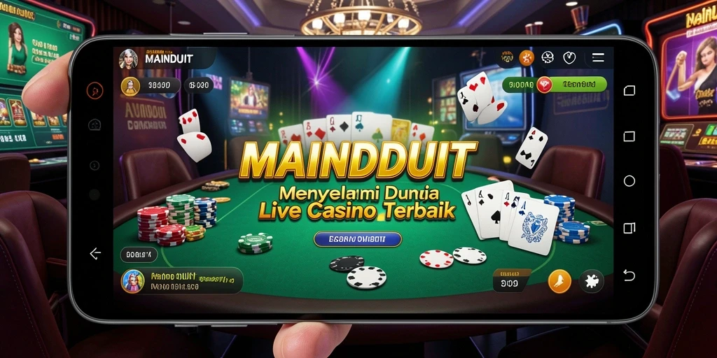 Gameplay Live Casino yang mendebarkan dan interaktif.