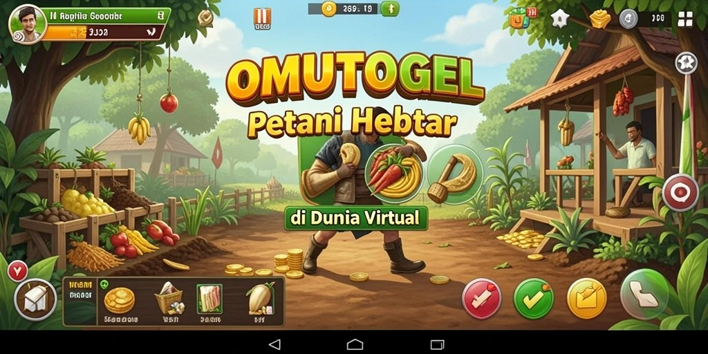 Tampilan gameplay OMUTOGEL yang menarik dan penuh warna.