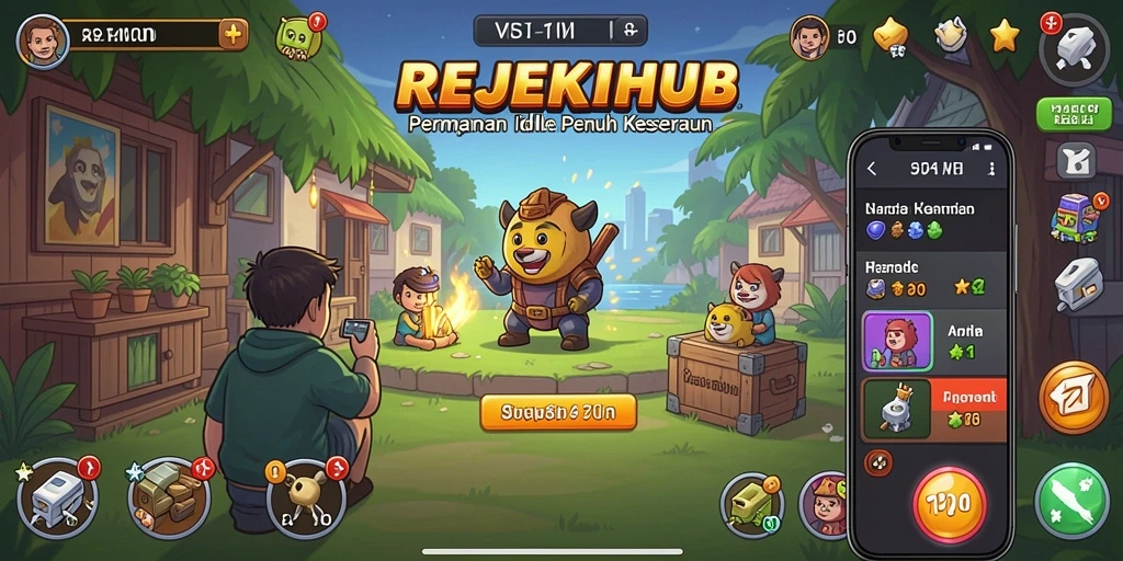 Tangkapan layar gameplay REJEKIHUB yang menarik dan penuh aksi.