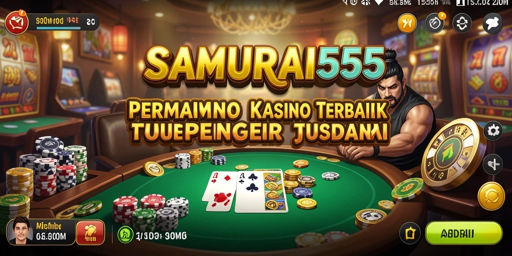 Screenshot gameplay SAMURAI555 menampilkan pengalaman Kasino yang menarik.