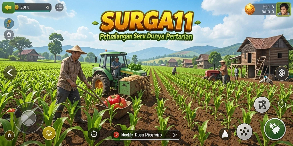 Tampilan gameplay SURGA11 yang mengasyikkan dan interaktif.